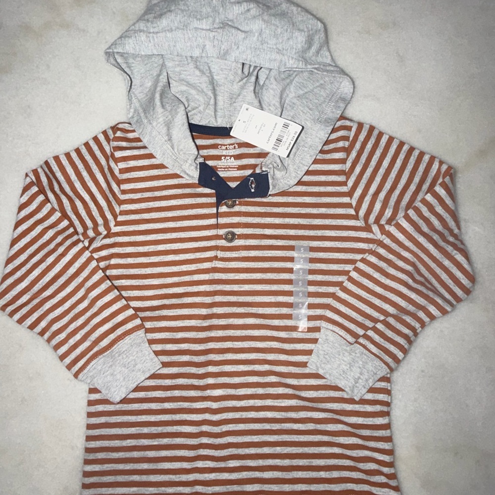 Carters Boys Henley Long Sleeve